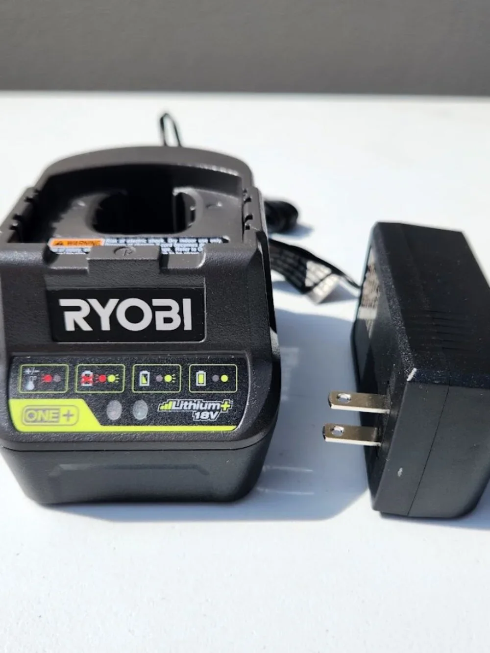 NEW Ryobi 18V Battery Charger Tools Tool This item is removed from retail packag